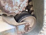 Chassis with Rear idler wear