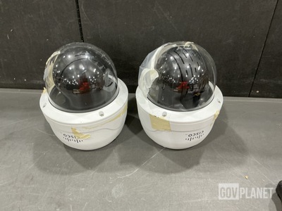 (2) Cisco Dome Security Cameras