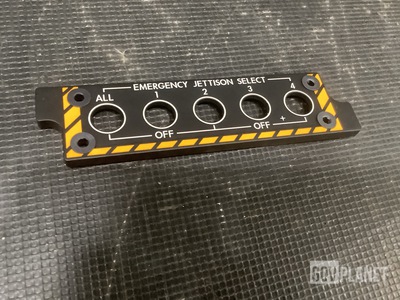 (4) Bell Helicopter Textron 209-175-161-101 Light Transmitting Indicating Panels