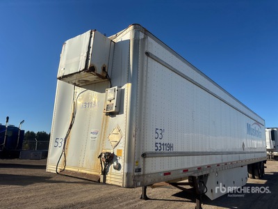 2013 Utility 53 ft x 102 in T/A Heated Van Trailer