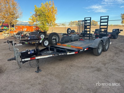 2020 Snake River 10 ft T/A Trailer utilitario