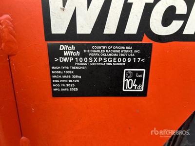 Ditch Witch 100SX Arado de Tendido