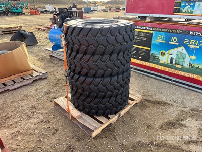 Quantity of (4) Firestone 340/80R18 Wheel Loader Tyres