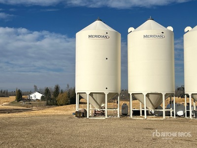 Meridian 81620 +/- 4100 bu Smooth Wall Hopper Contenedor de grano