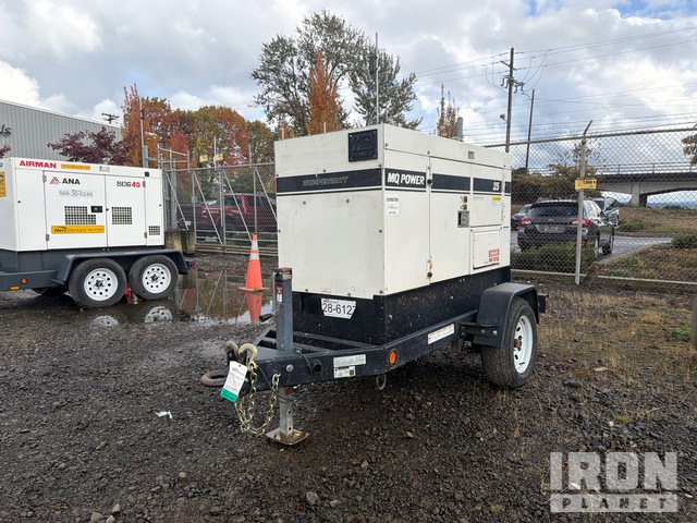 2020 (unverified) Multiquip DCA25SSIU4F 20 kW Mobile Generator Set (Inoperable)