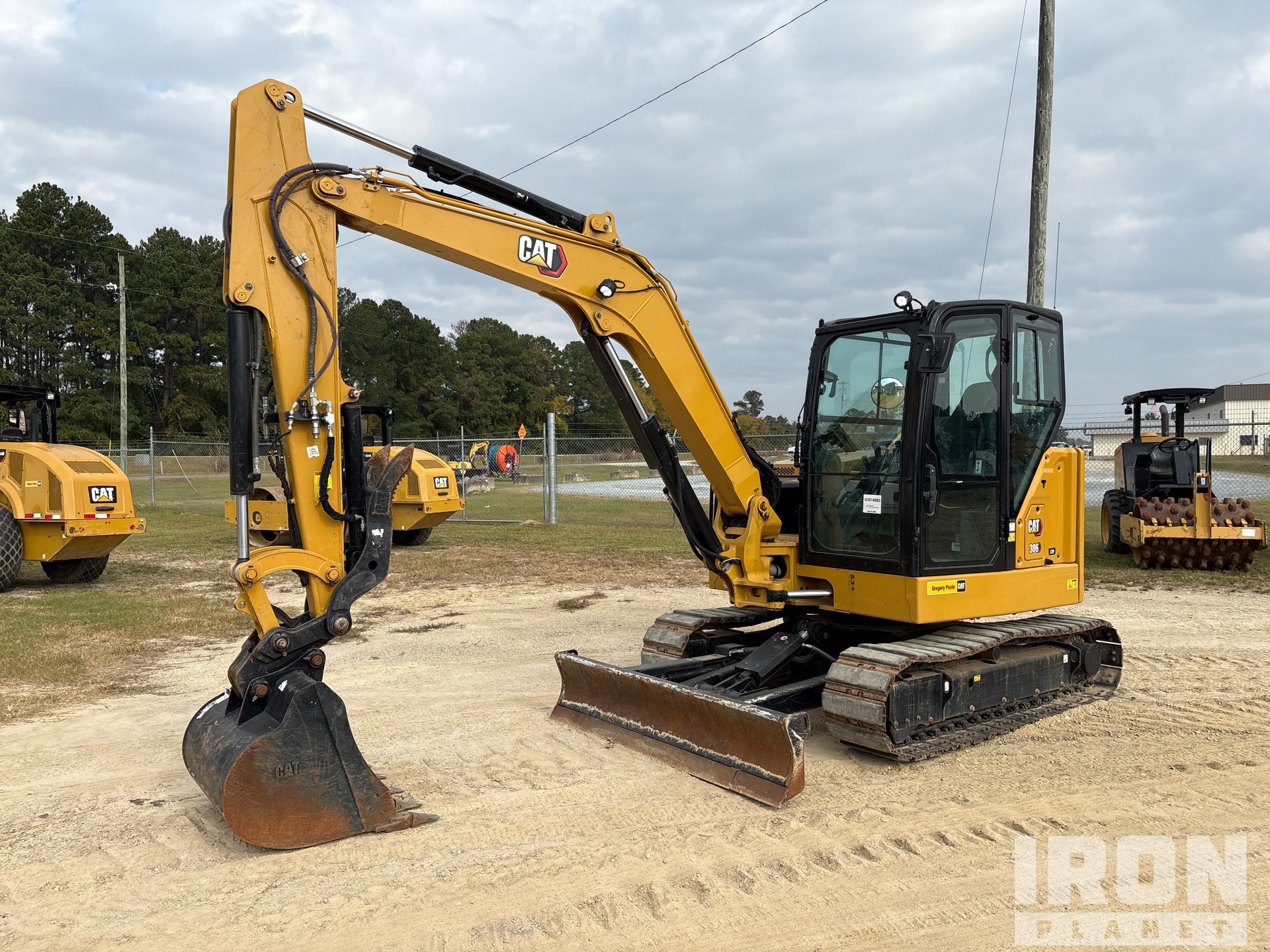 2025 Cat 306 07A CR Minikoparka