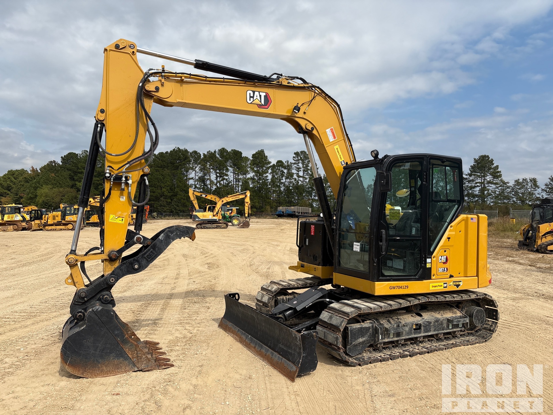 2024 Cat 307.5 07A Minikoparka