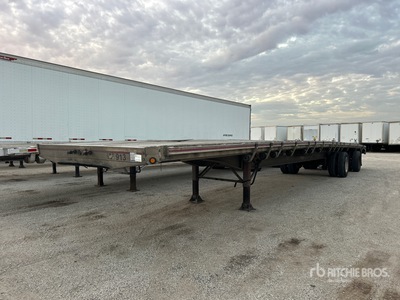 2008 MAC 53 ft T/A Spread Axle Remolque caja abierta