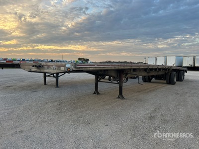 2008 MAC 53 ft T/A Spread Axle Remolque caja abierta