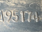 Aspect général with Photo du numéro de série/NIV du timbre du cadre
