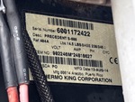 General Appearance with Refrigeration Unit Serial Number