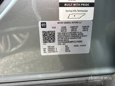 2023 Cadillac XT5 2WD Vehiculo todoterreno