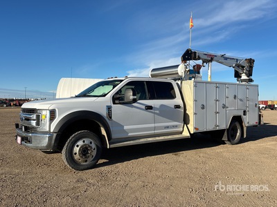 2019 Ford F-550 XLT 4x4 Crew Cab Camion de service