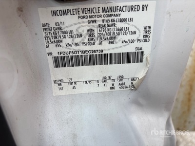 Altec AT37G 42 ft on 2011 Ford F-550 4x4 Lkw-Arbeitsbühne