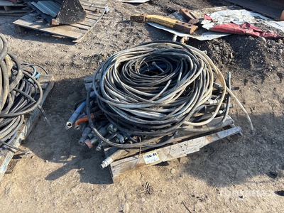 2 pallets of miscellaneous hydraulic and water hose その他 - 機械部品