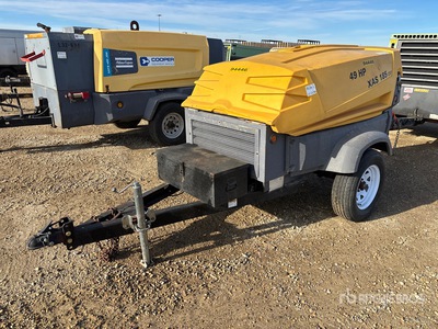 2014 Atlas Copco XAS185CD7TBV Mobile Air Compressor