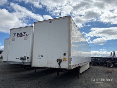 2015 Utility VS2DX 53 ft x 102 in T/A Van Trailer