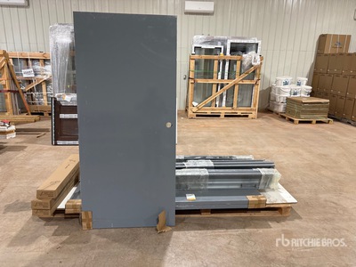 Quantity of (4) Fire-Rated Steel Doors