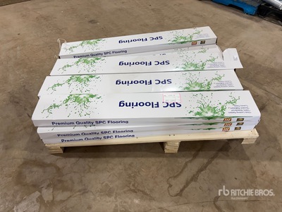 Quantity of (14) Boxes of SPC Oak Grey Vinyl Click Flooring Flooring (Unused)