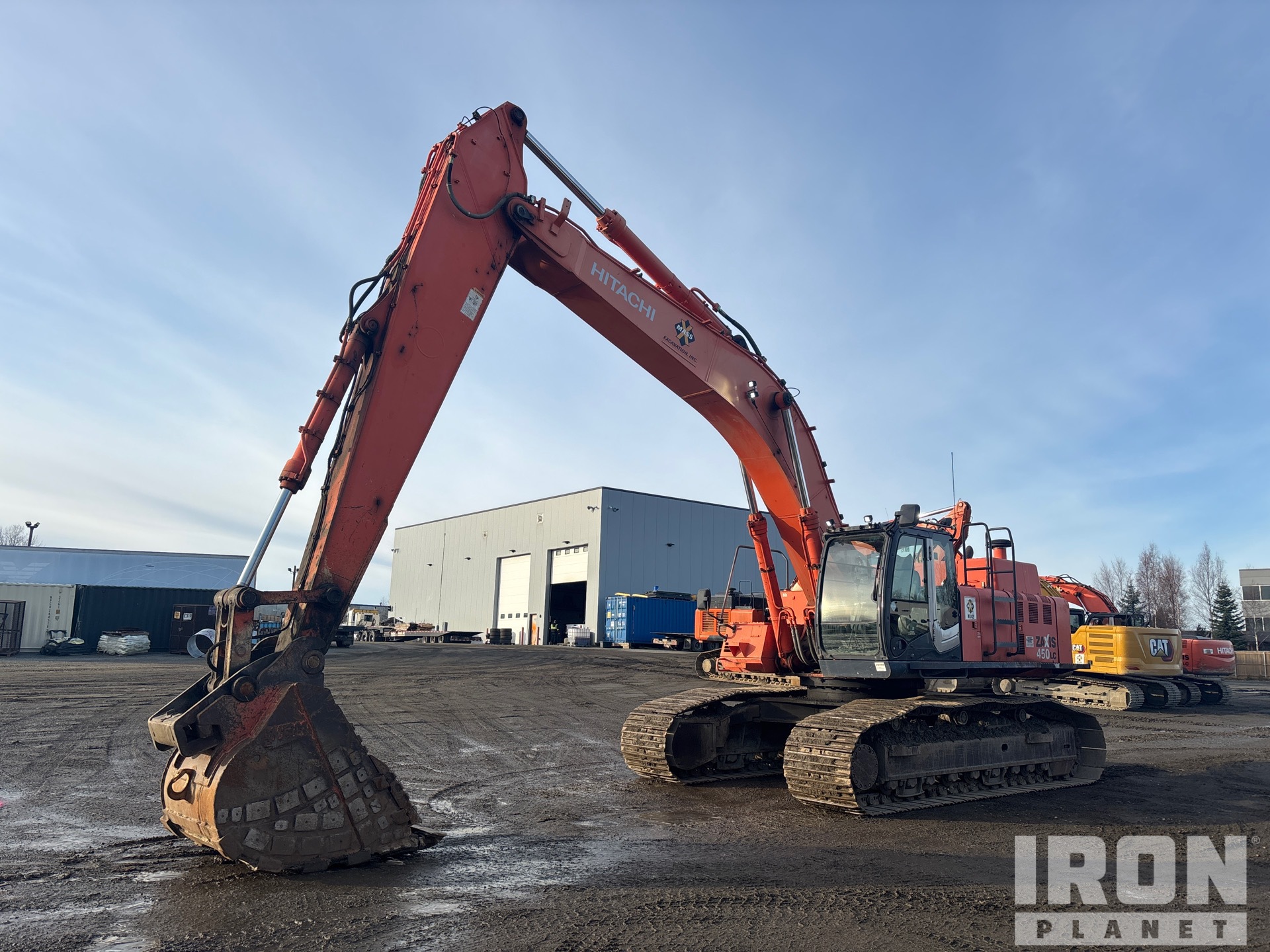 2007 Hitachi ZX450LC-3 Long Reach Kettenbagger