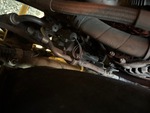 Engine with A/C Compressor