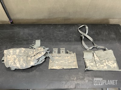 (186) Waist Packs, (49) M4 Three Mag Pouches & Assorted Items
