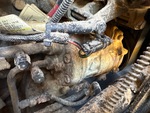 Engine with A/C Compressor