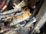 Engine with A/C Compressor