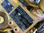 Engine with Emission Label