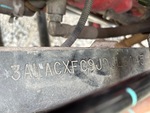 General Appearance with Frame Stamp Serial Number/VIN Photo