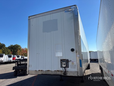 2014 Wabash DVLSHPC 53 ft x 102 in T/A Van Trailer