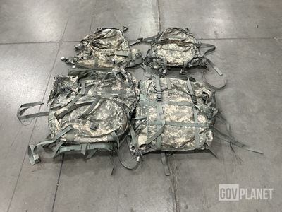 (10) Assault Packs & (5) Large Field Pack Sets