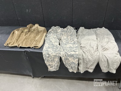(3) Cold Weather Trousers, (14) Cold Weather Jackets & Assorted Items