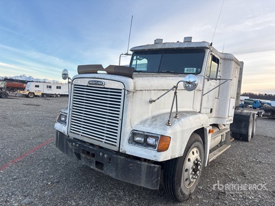 1991 Freightliner FLD 120 6x4 T/A Sleeper Truck Tractor