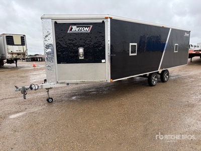 2012 Triton PRT228EB 22 ft T/A Rimorchio chiuso