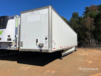 2016 Wabash DVCVHPC 53 ft x 102 in T/A Van Trailer