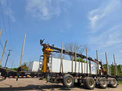 2024 BWS 52LD4X5T 52 ft Quad/A Self-Loading Przyczepa do kłód