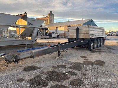 2000 Williamsen Quad/A Pup Dump Trailer