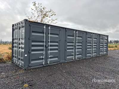 2026 40 ft High Cube Multi-Door Storage Container