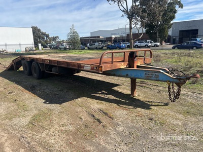 1997 Beavertail 7.6 m Bogie/A Plant Trailer