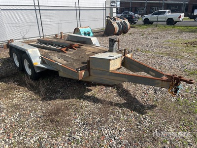 2009 Custom Made 4 m Bogie/A Plant Equipment Trailer