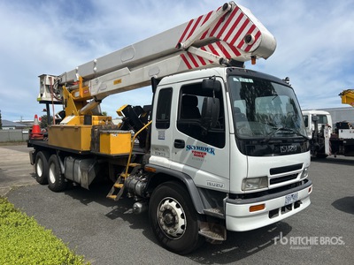1992 Simon-Abbey SP550/75 on 2002 Isuzu 1400 6x4 Bucket Truck