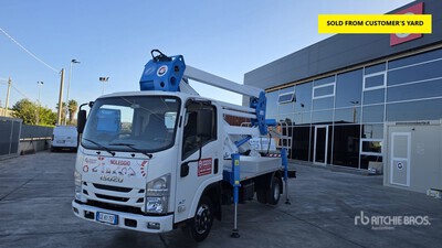 2020 Socage 20D 20 m on 2021 Isuzu M21 Piattaforma Autocarrata
