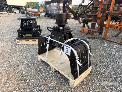2026 Haener HG100S+ Rotator GR30 Sorting Excavator Grapple (Unused)