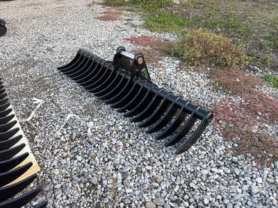 2026 Haener HBR1600-P45A Lifting Excavator Rake (Unused)