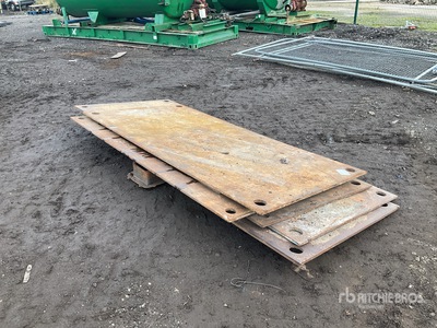 Quantity of (6) Metal Plates