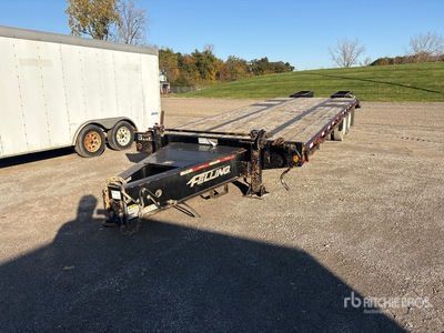 2021 Felling FT-45-2 LP 22500 lb 23 ft T/A Equipment Trailer