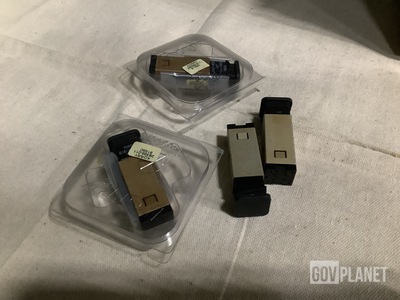 (8) Korry 28399-011 Push Switches