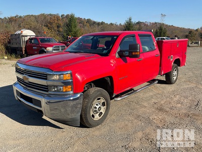 2015 Chevrolet Silverado 2500HD 4x2 Crew Cab Utility Truck
