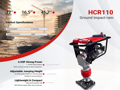 2026 HCR110 Jumping Jack Tamper (Unused)
